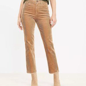 NWT Ann Taylor LOFT Straight Corduroy Pants